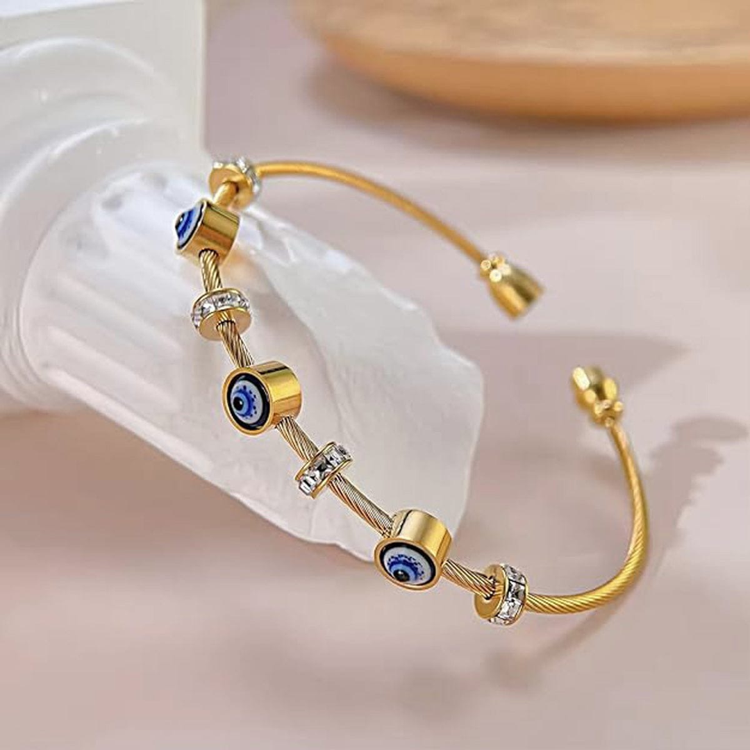 Evil Eye Anti-Tarnish Bracelet For Women ABDB2037